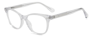 Youth Girls Kate Spade Eyeglasses: Kamila - Crystal SpecSMART Eye Clinic (Diagonal View)